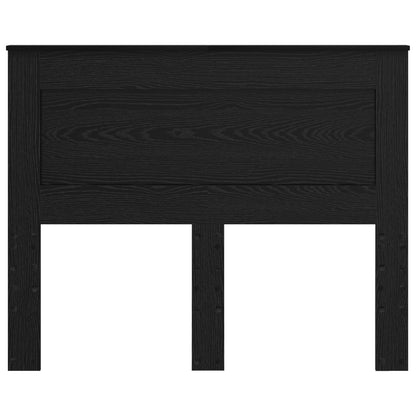 Testiera con testiera Rovere Nero 120 cm Legno multistrato