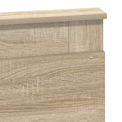 Testiera con testiera Rovere Sonoma 120 cm Legno multistrato