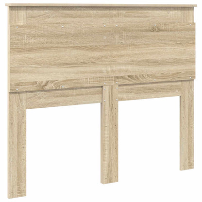 Testiera con testiera Rovere Sonoma 120 cm Legno multistrato