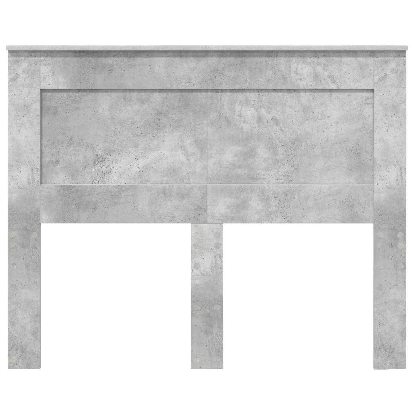 Testiera con testiera Grigio cemento 120 cm Legno multistrato | homemem39