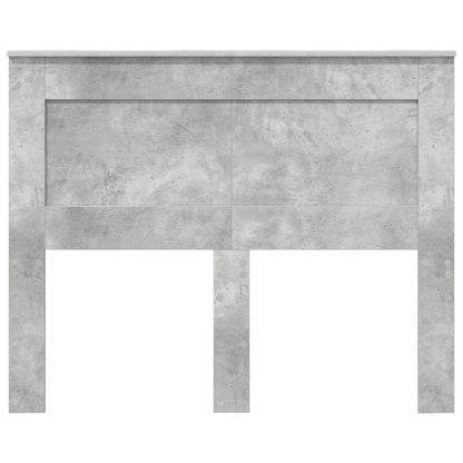 Testiera con testiera Grigio cemento 120 cm Legno multistrato | homemem39