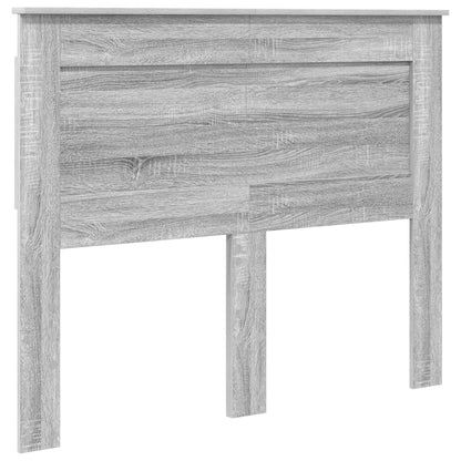 Testiera con testiera Grigio Sonoma 120 cm Legno multistrato | homemem39