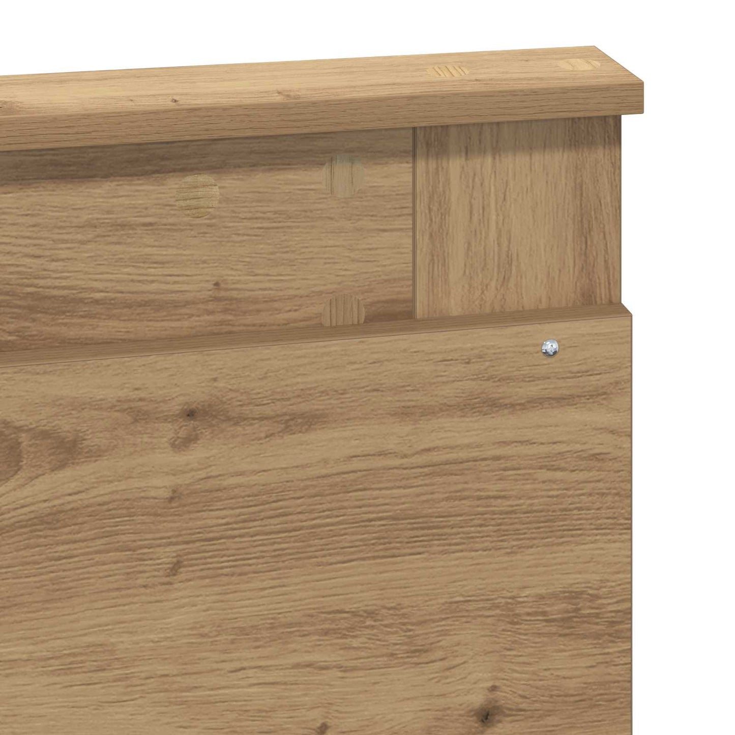 Testiera Rovere artigianale 120 cm Legno multistrato | homemem39