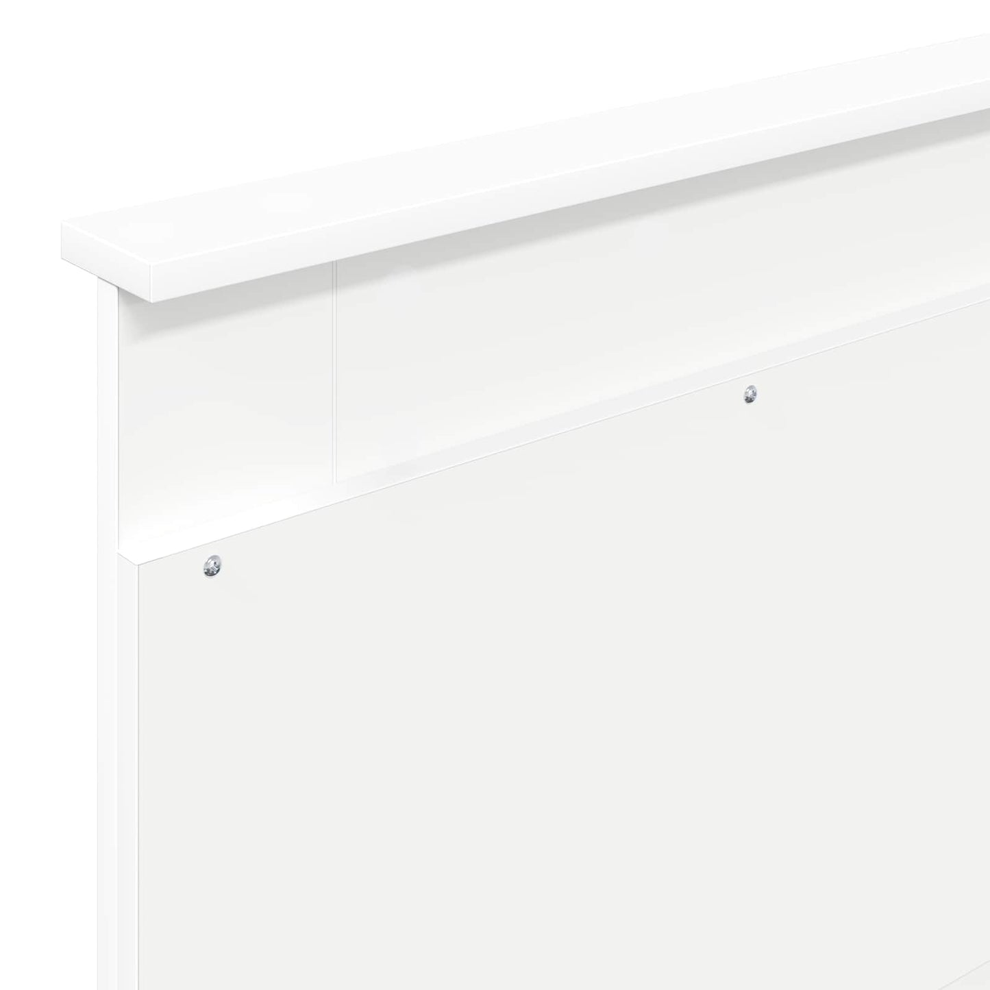 Testiera con testiera Bianco 100 cm Legno multistrato | homemem39