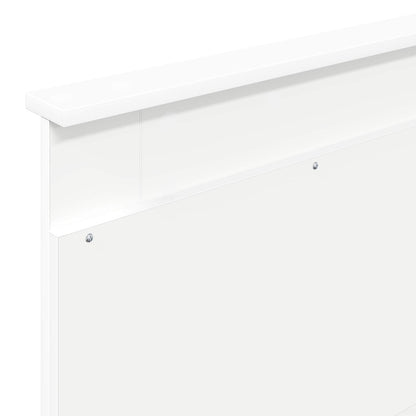Testiera con testiera Bianco 100 cm Legno multistrato | homemem39