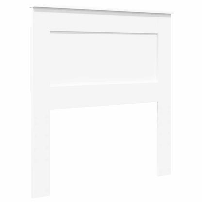 Testiera con testiera Bianco 100 cm Legno multistrato