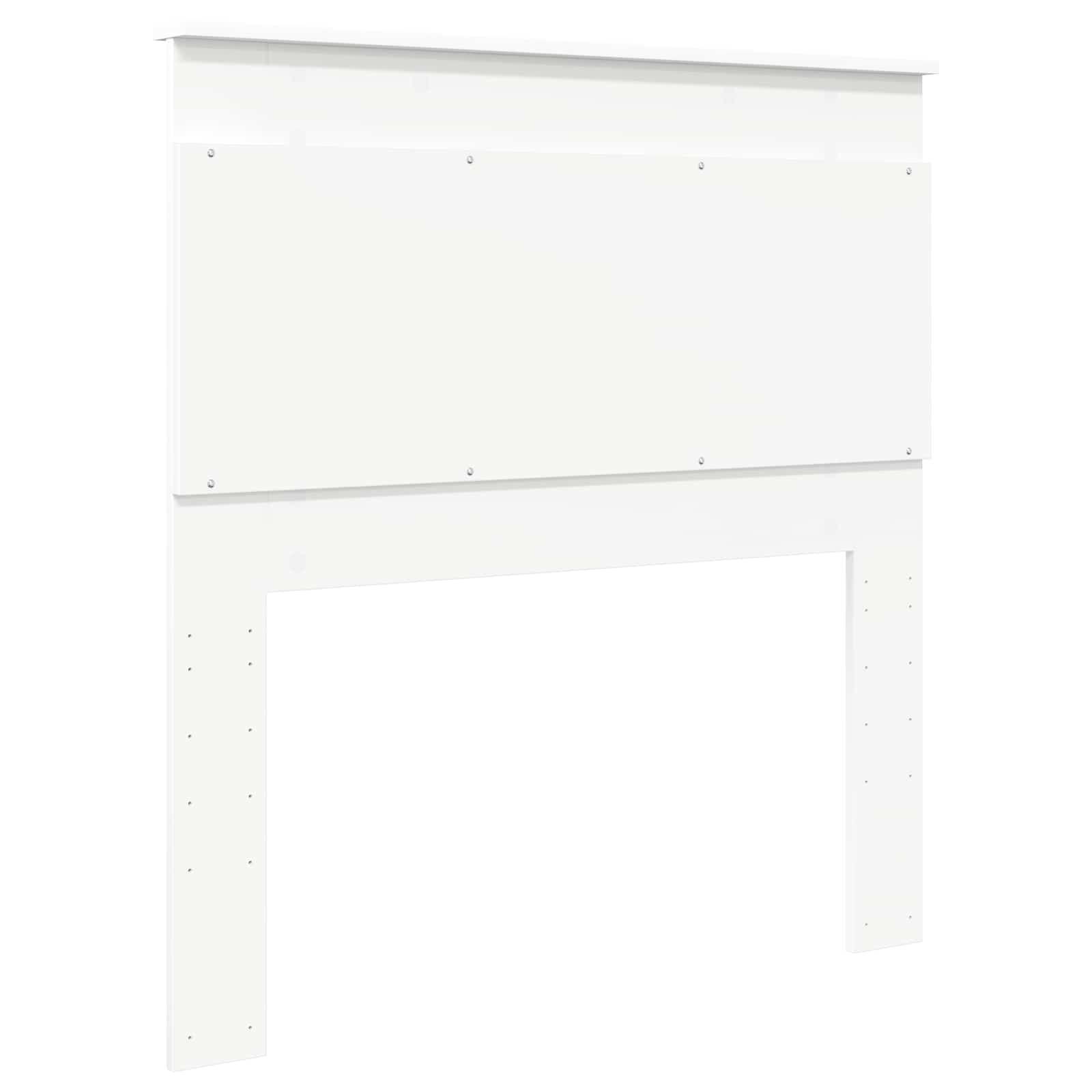 Testiera con testiera Bianco 100 cm Legno multistrato | homemem39
