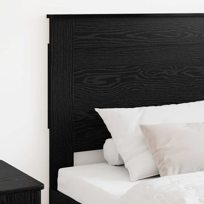 Testiera con testiera Rovere Nero 100 cm Legno multistrato
