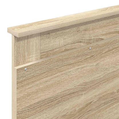 Testiera con testiera Rovere Sonoma 100 cm Legno multistrato