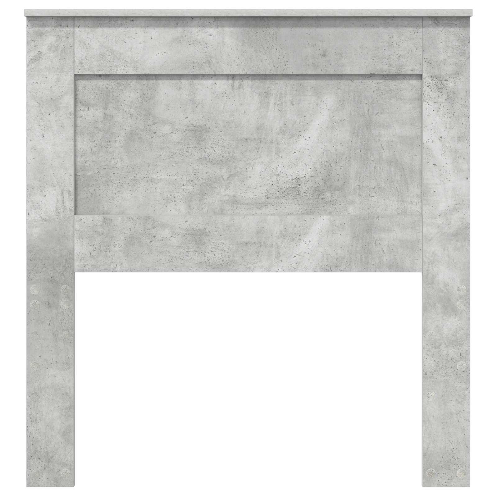 Testiera con testiera Grigio cemento 100 cm Legno multistrato | homemem39