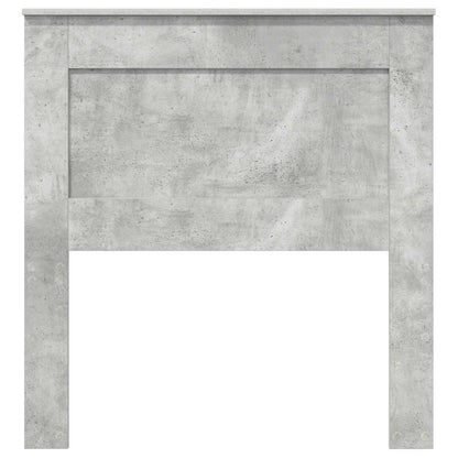 Testiera con testiera Grigio cemento 100 cm Legno multistrato | homemem39