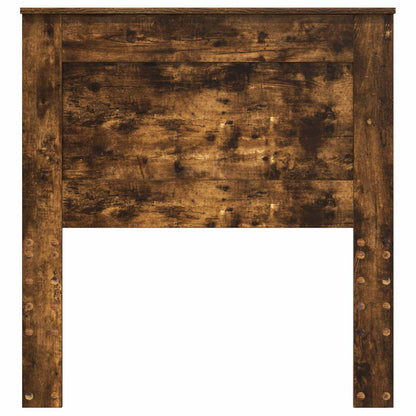 Testiera con testiera Rovere fumé 100 cm Legno multistrato