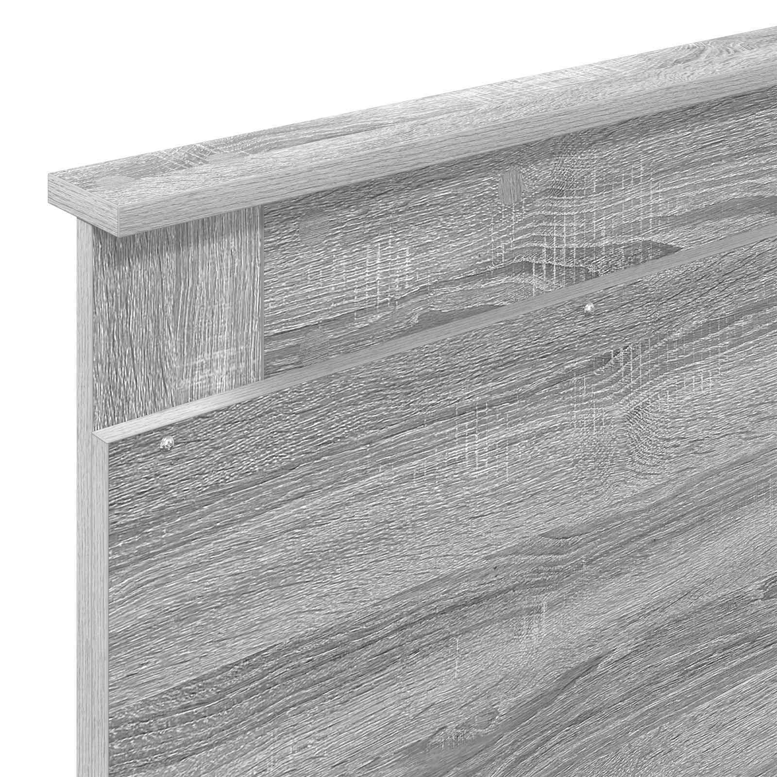 Testiera con testiera Grigio Sonoma 100 cm Legno multistrato | homemem39