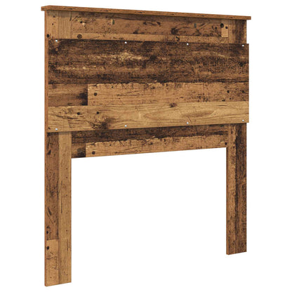 Testiera con testiera Legno vecchio 100 cm Legno multistrato | homemem39