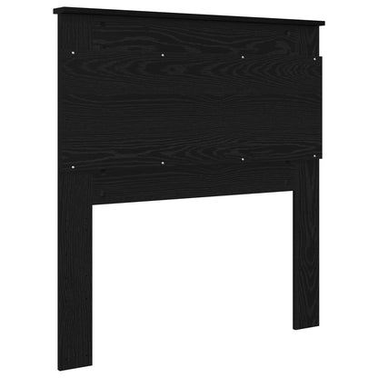 Testiera con testiera Rovere Nero 90 cm Legno multistrato | homemem39