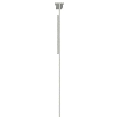 Testiera con testiera Grigio cemento 90 cm Legno multistrato | homemem39