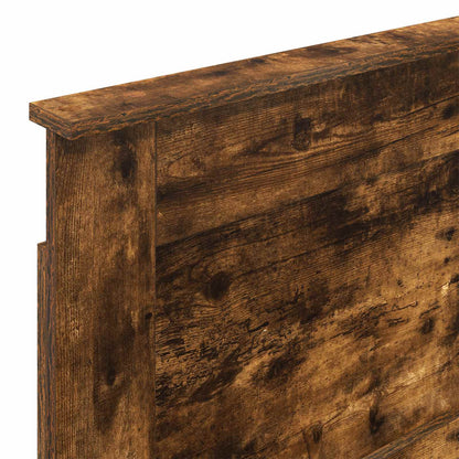 Testiera con testiera Rovere fumé 90 cm Legno multistrato