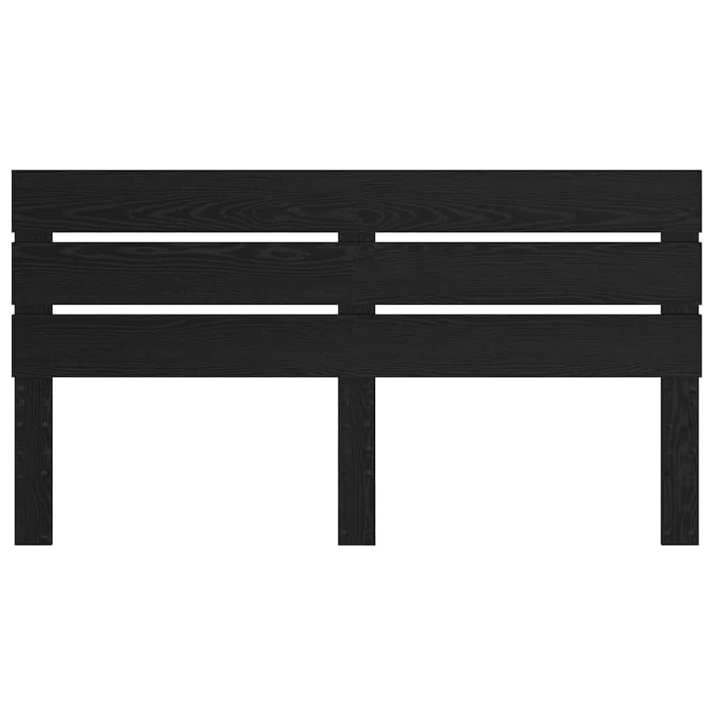 Testiera con testiera Rovere Nero 200 cm Legno multistrato