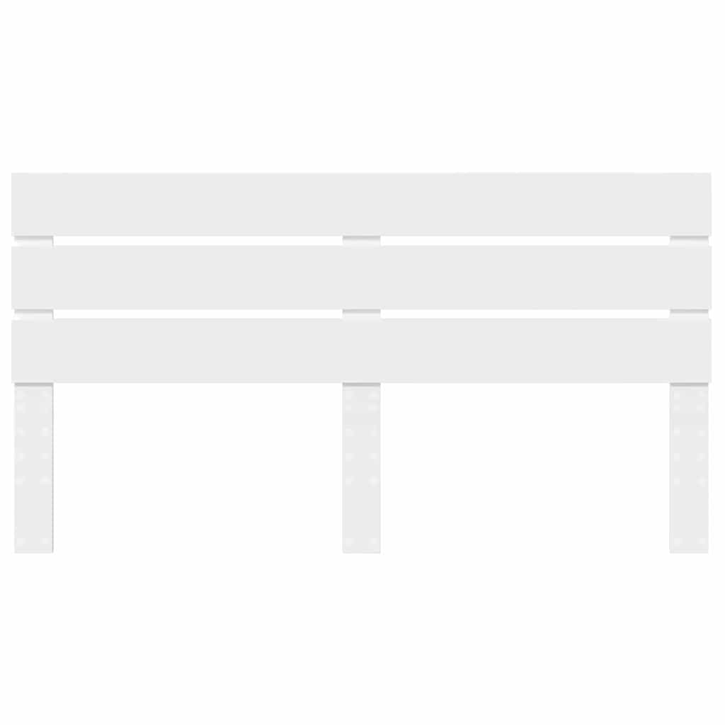 Testiera con testiera Bianco 180 cm Legno multistrato