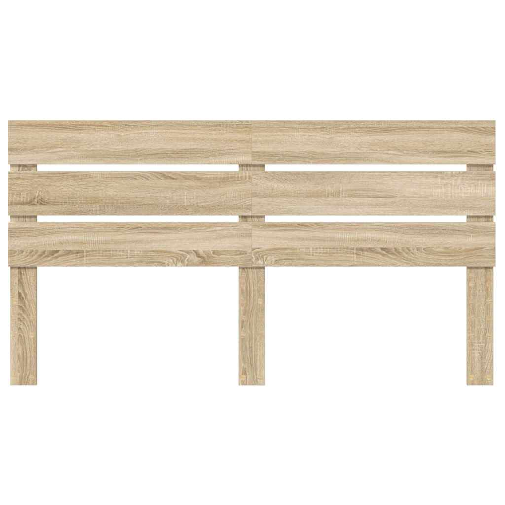 Testiera con testiera Rovere Sonoma 180 cm Legno multistrato