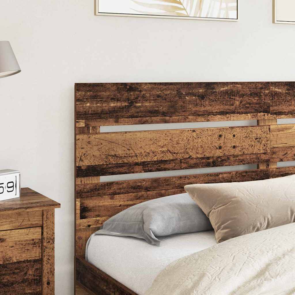 Testiera con testiera Legno vecchio 160 cm Legno multistrato