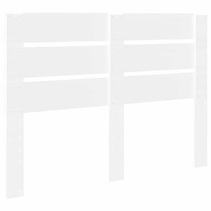 Testiera con testiera Bianco 150 cm Legno multistrato