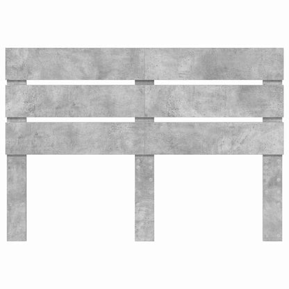 Testiera con testiera Grigio cemento 150 cm Legno multistrato