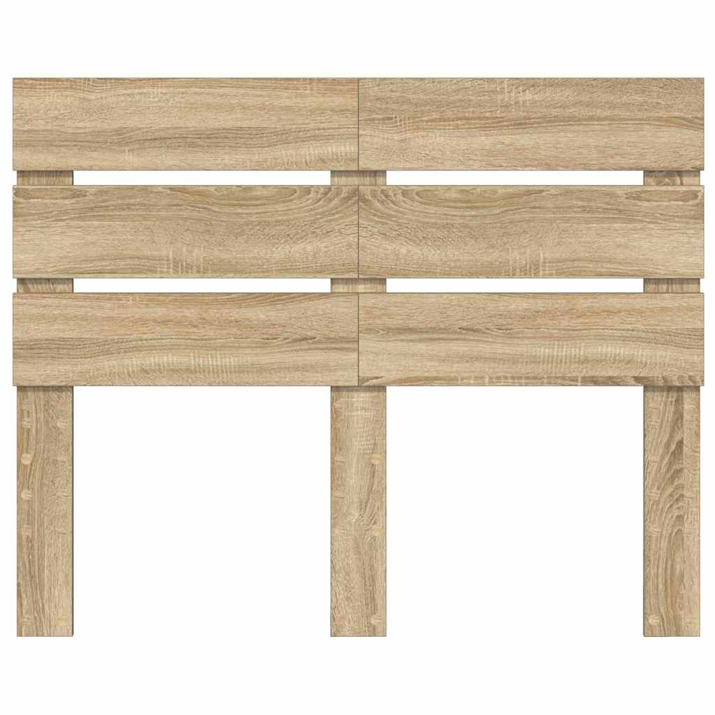 Testiera con testiera Rovere Sonoma 135 cm Legno multistrato