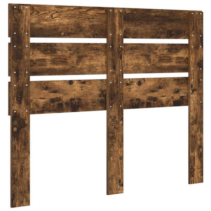 Testiera con testiera Rovere fumé 135 cm Legno multistrato