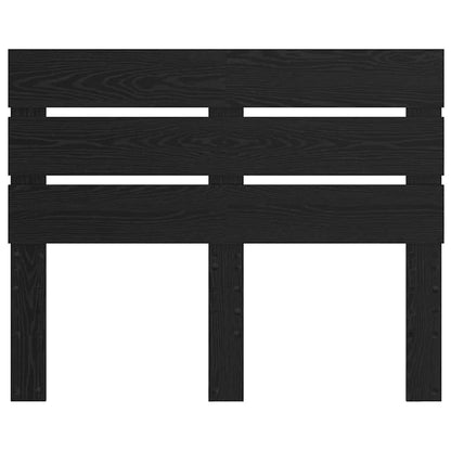 Testiera con testiera Rovere Nero 120 cm Legno multistrato
