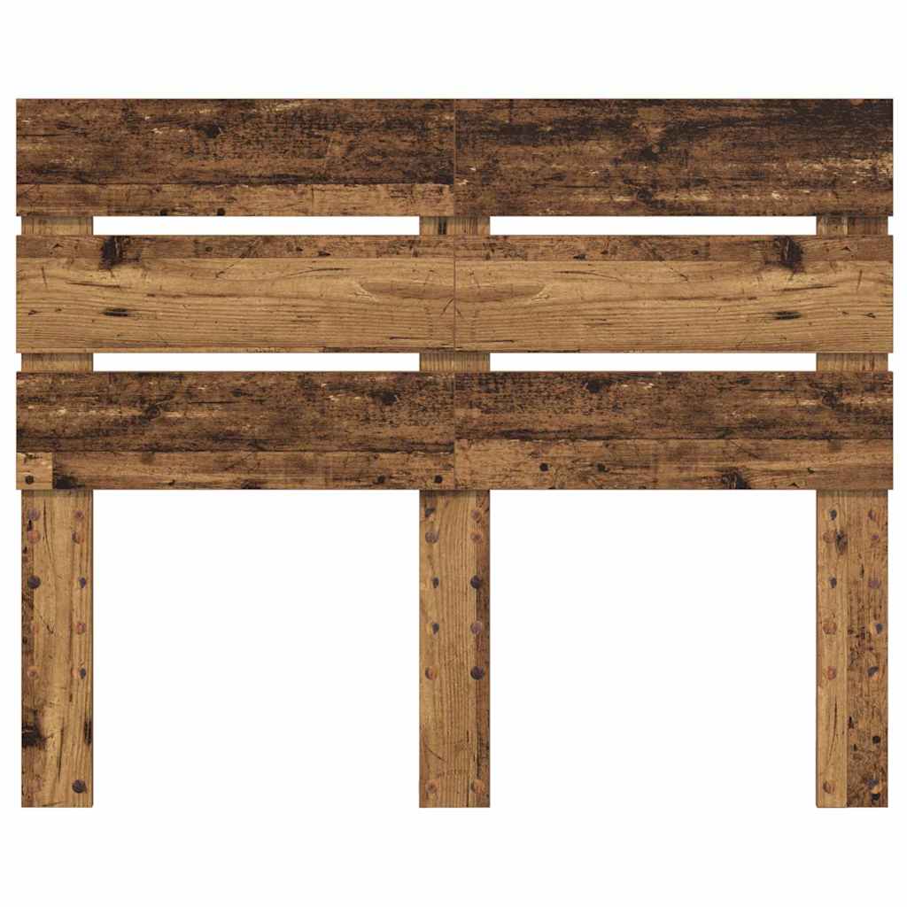 Testiera con testiera Legno vecchio 120 cm Legno multistrato