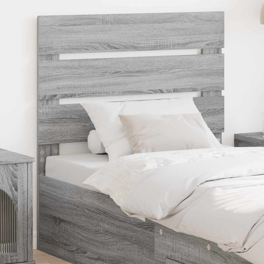 Testiera Grigio Sonoma Legno multistrato