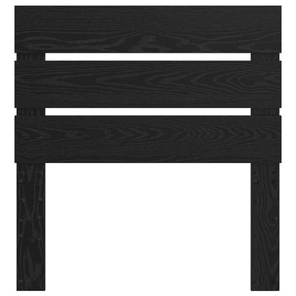 Testiera con testiera Rovere Nero 80 cm Legno multistrato