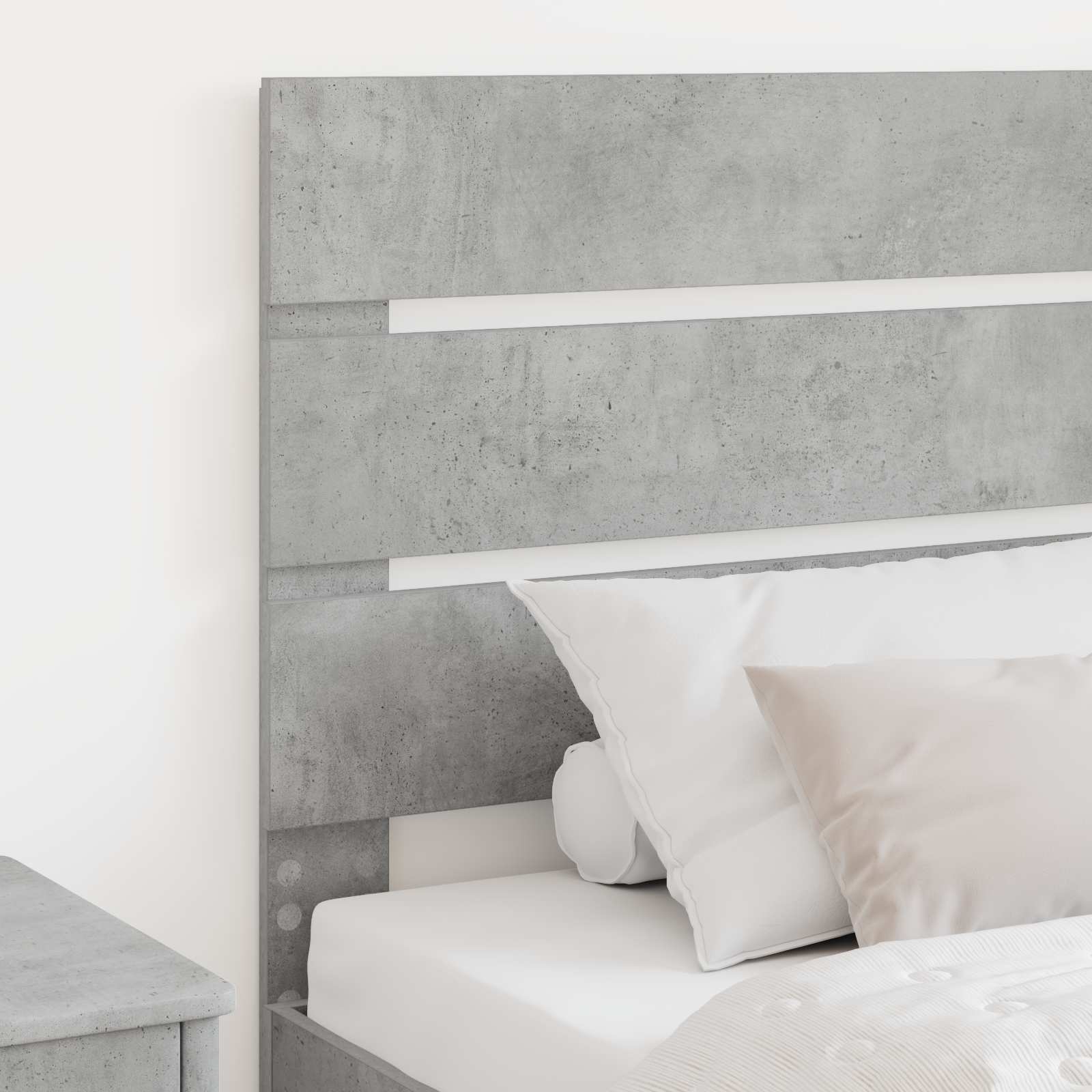 Testiera Grigio cemento Legno multistrato | homemem39