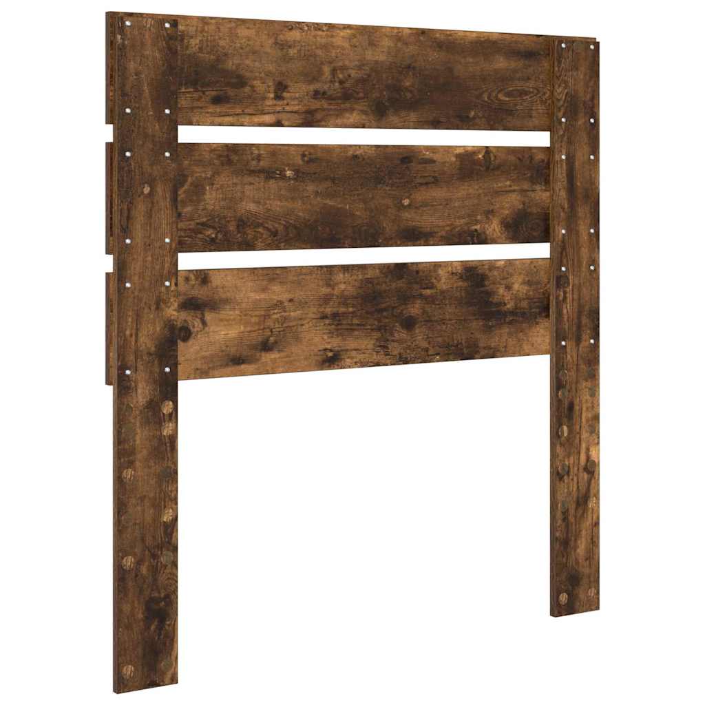 Testiera con testiera Rovere fumé 80 cm Legno multistrato