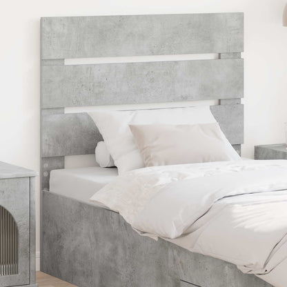 Testiera Grigio cemento Legno multistrato | homemem39