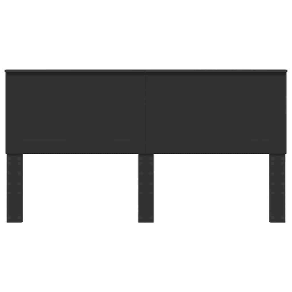 Testiera con testiera Rovere Nero 200 cm Legno multistrato