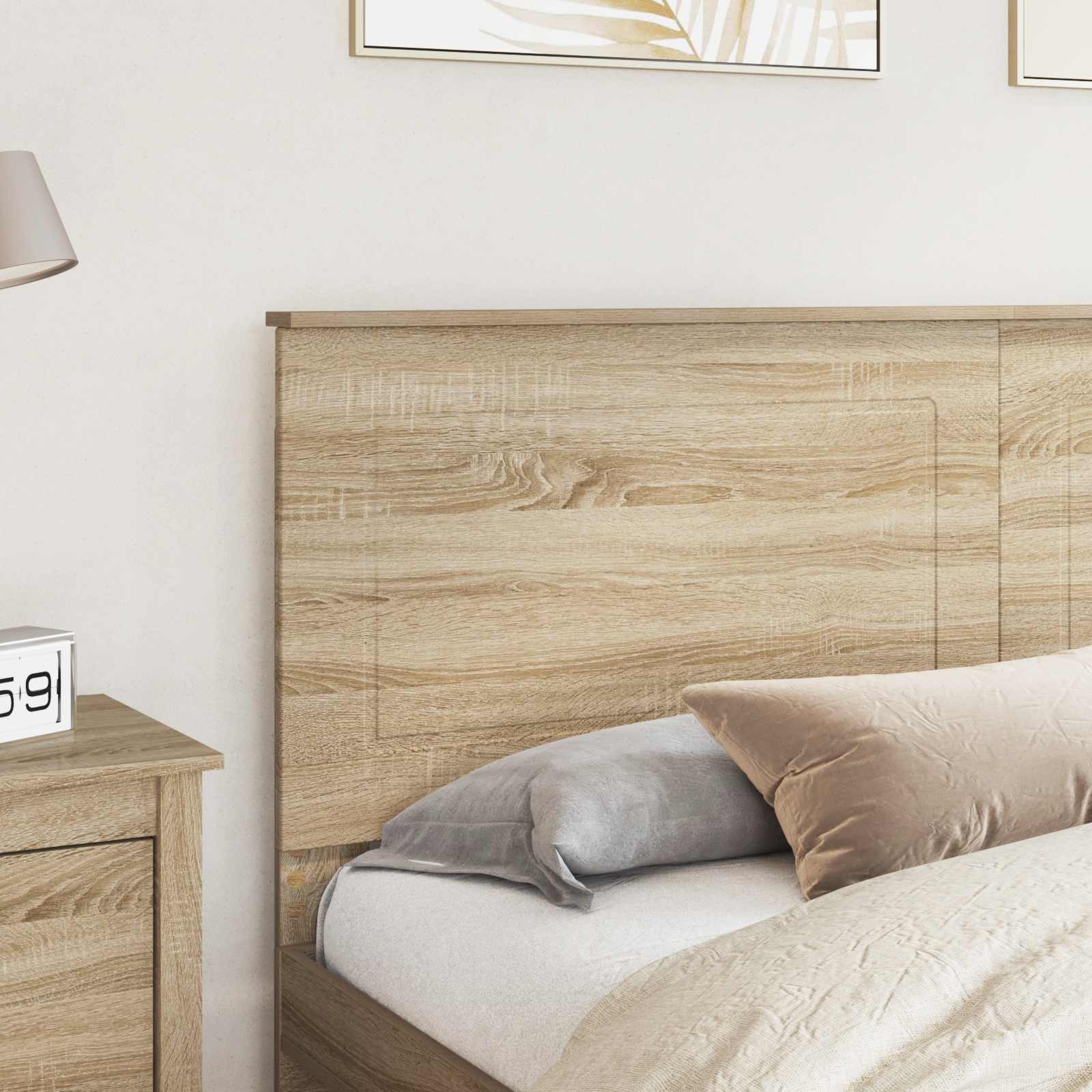 Testiera Rovere Sonoma 100 cm Legno ingegnerizzato | homemem39