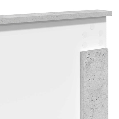 Testiera Grigio Cemento 100 cm Legno ingegnerizzato | homemem39