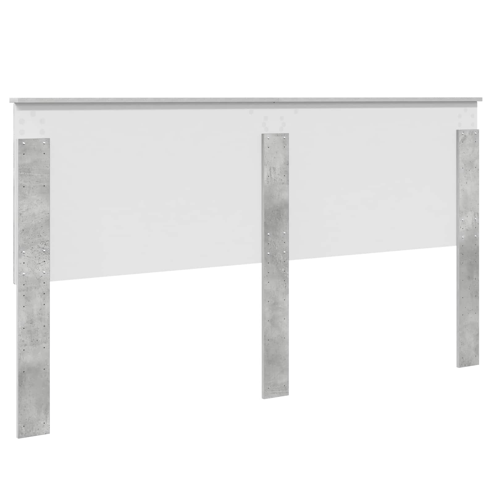 Testiera Grigio Cemento 100 cm Legno ingegnerizzato | homemem39