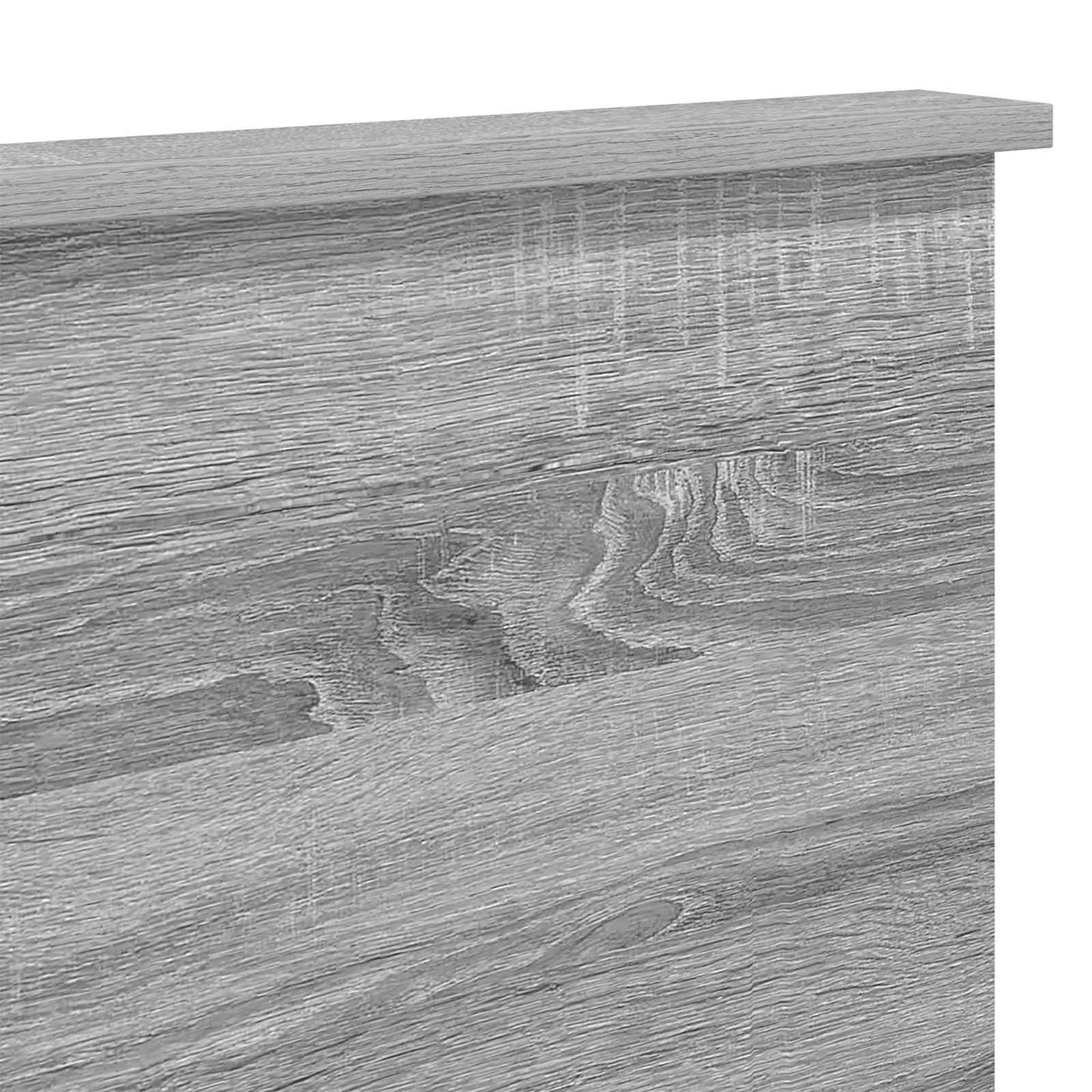 Testiera Sonoma grigia 100 cm Legno ingegnerizzato | homemem39