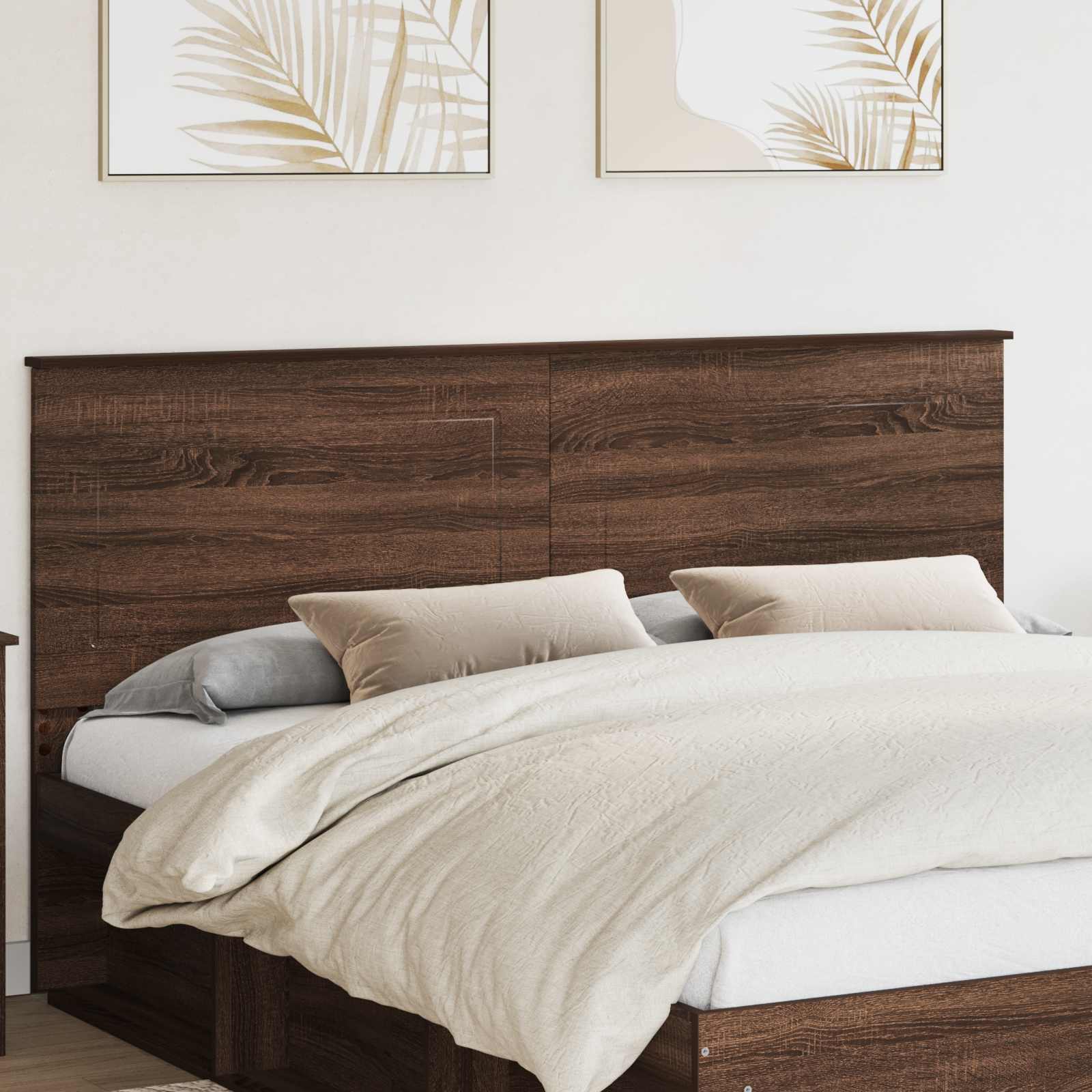 Testiera Quercia marrone 100 cm Legno ingegnerizzato | homemem39