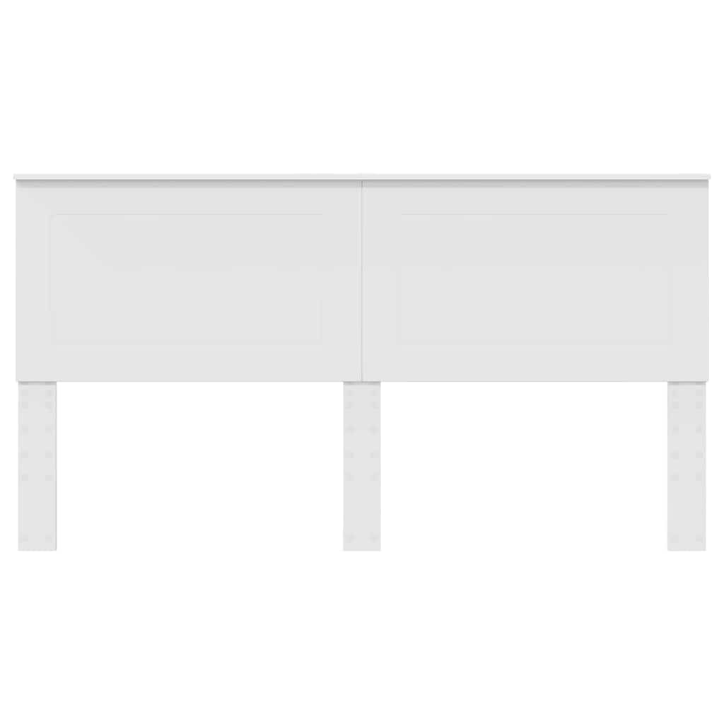 Testiera con testiera Bianco 180 cm Legno multistrato