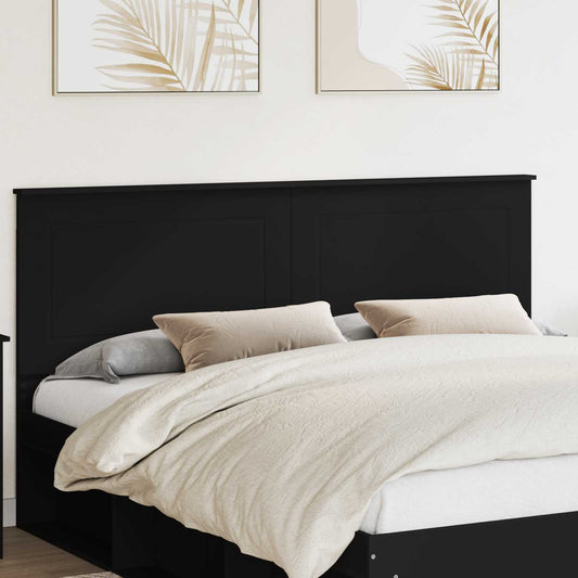 Testiera Rovere Nero 100 cm Legno ingegnerizzato | homemem39