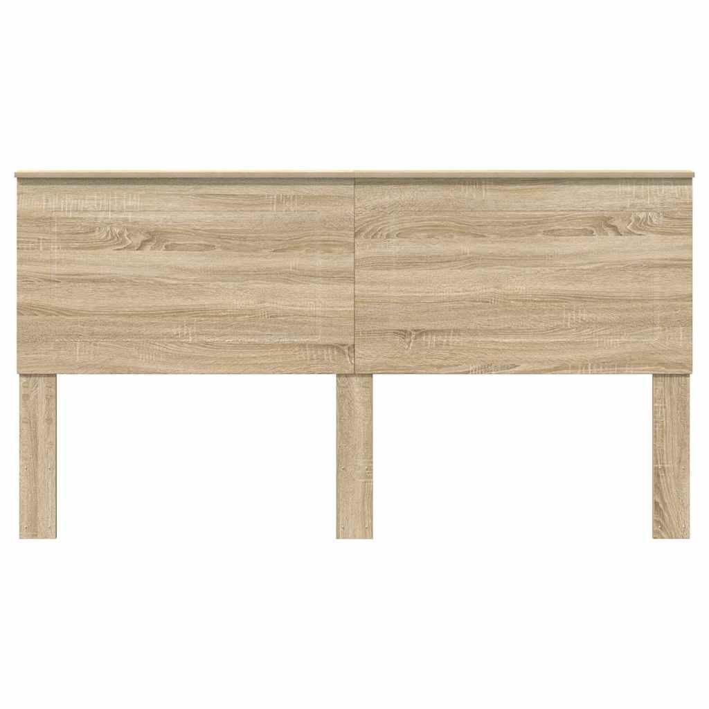 Testiera con testiera Rovere Sonoma 180 cm Legno multistrato