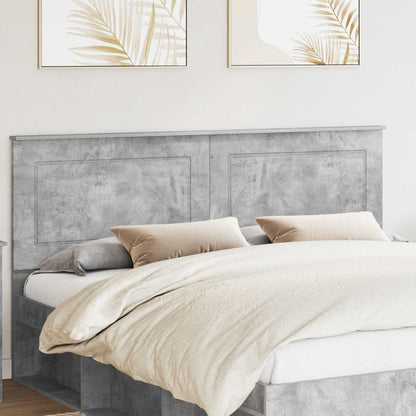 Testiera Grigio Cemento 100 cm Legno ingegnerizzato