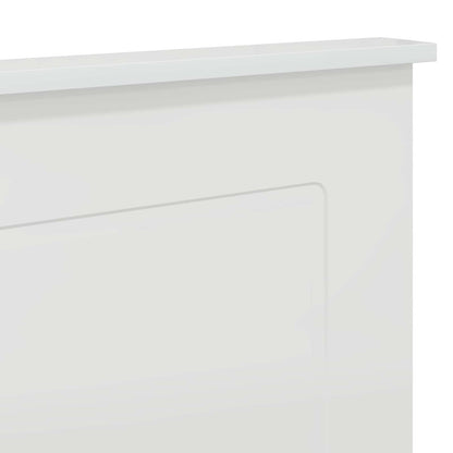 Testiera Bianco Lucido 100 cm Legno ingegnerizzato | homemem39