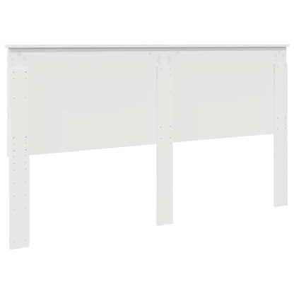 Testiera Bianco Lucido 100 cm Legno ingegnerizzato | homemem39