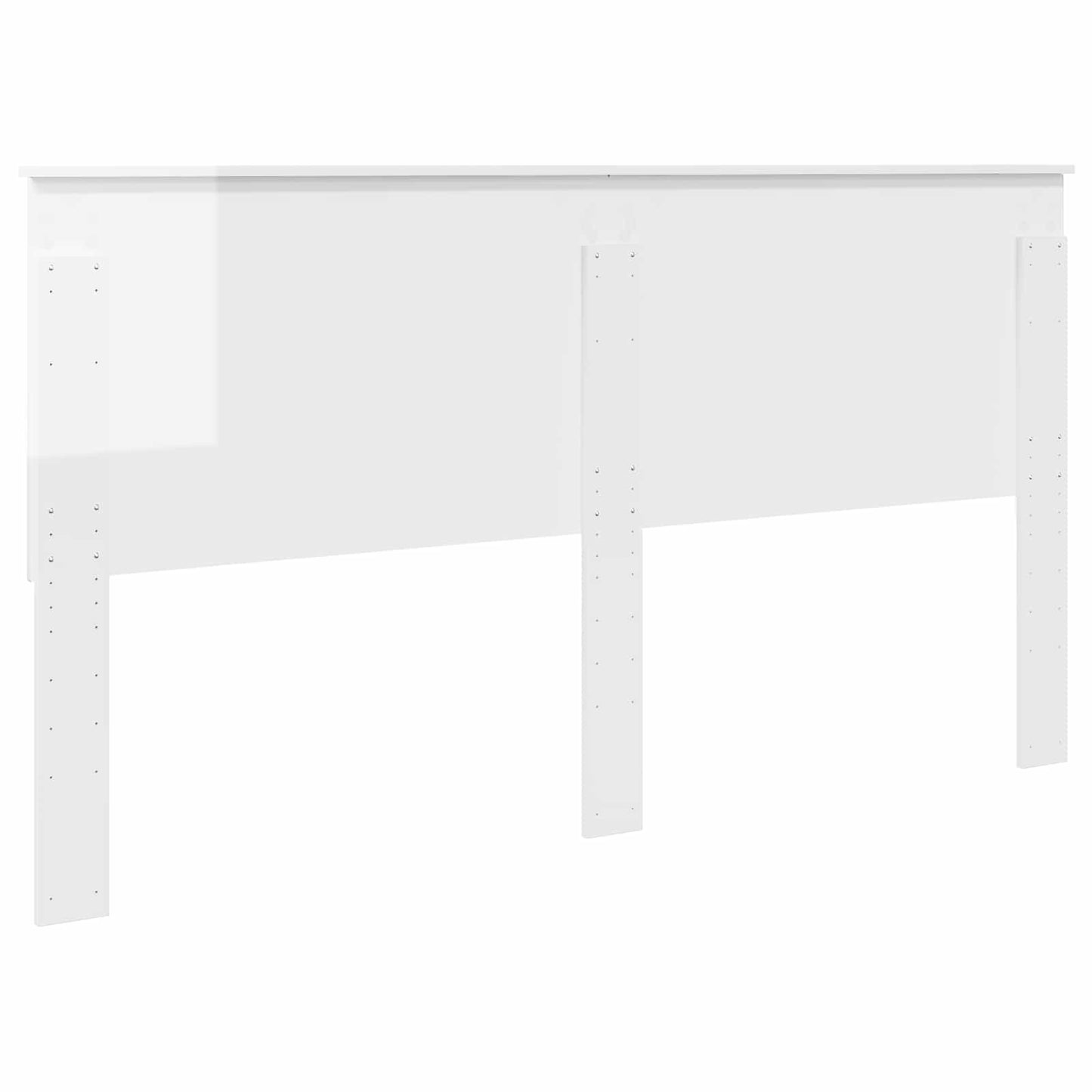Testiera Bianco Lucido 100 cm Legno ingegnerizzato