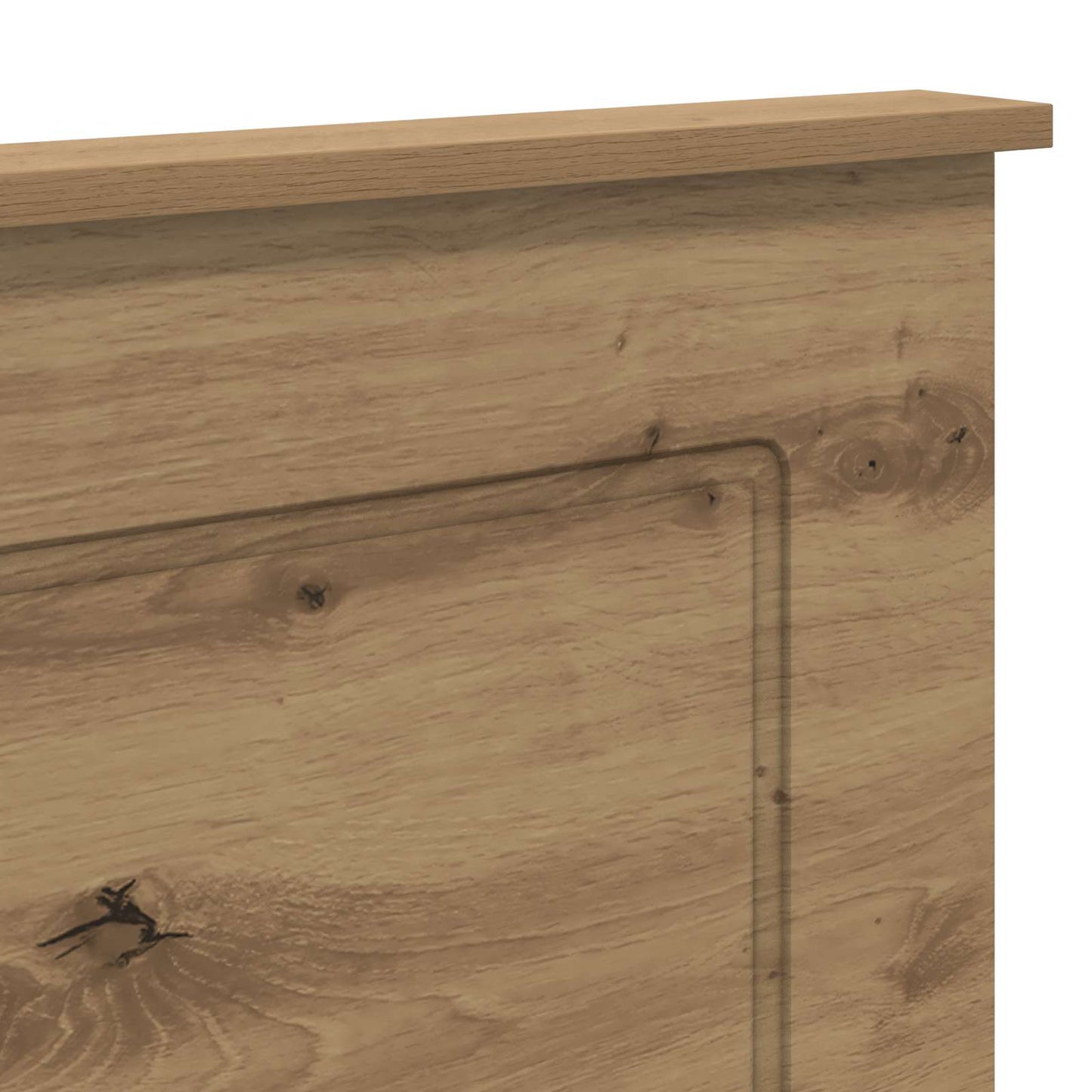 Testiera Rovere Artigianale 100 cm Legno ingegnerizzato